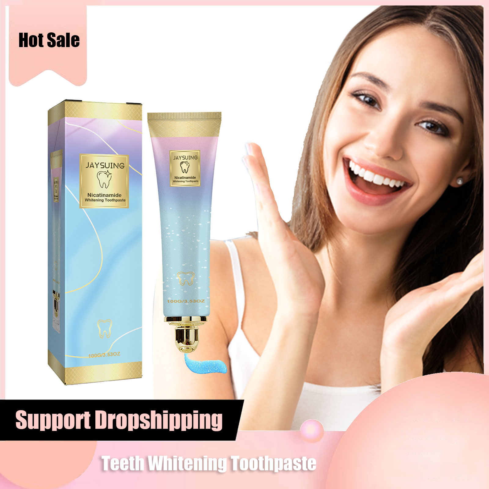 Teeth Whitening Paste - Teeth Whitening Toothpaste Reduce Yellowing Intensive