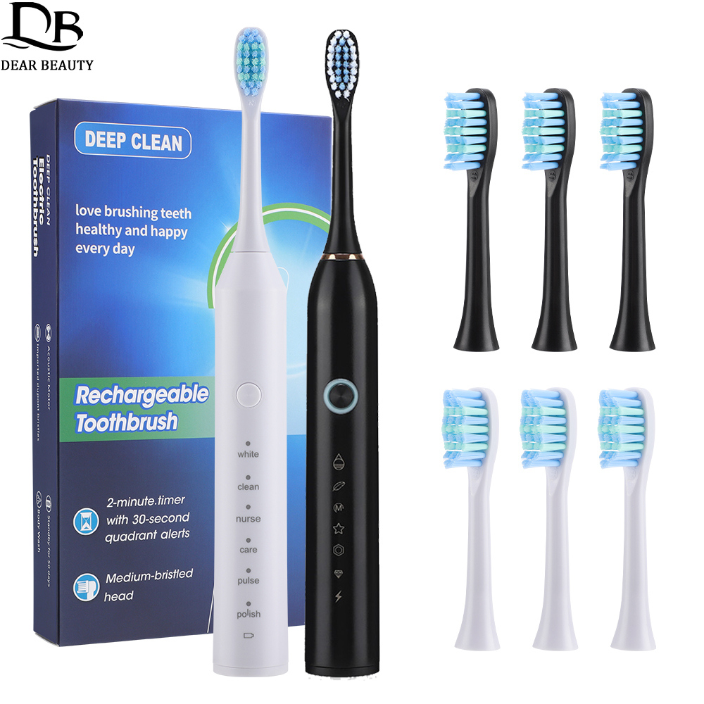 Teeth Whitening Brush - Rechargeable Electric Toothbrush For Adults 6