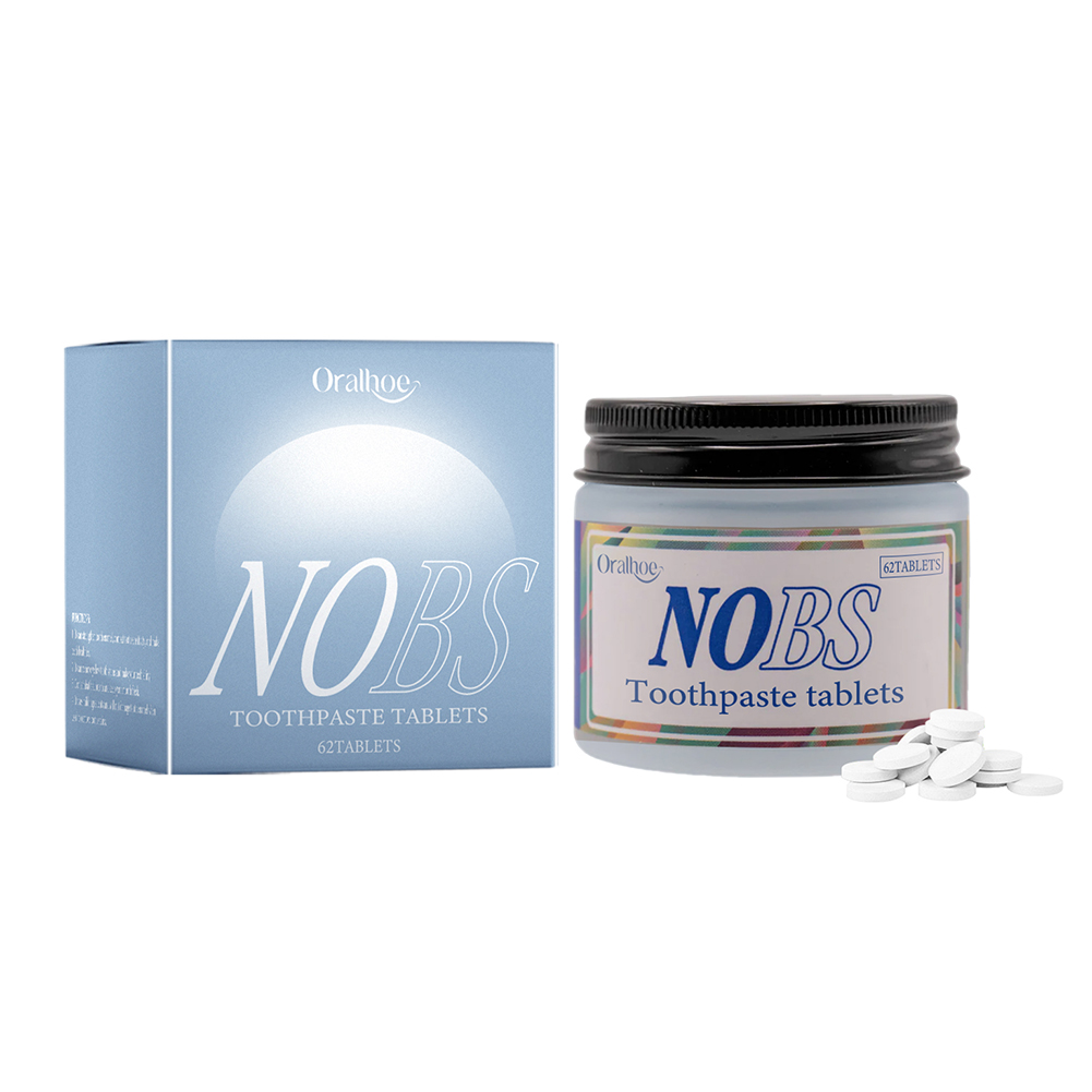 Teeth Whitening Baking Soda - NOBS Toothpaste Tablets - Nano Hydroxyapatite,
