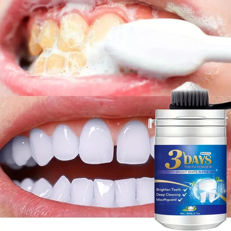 Teeth Whitening Zimba - 1Pcs Teeth Whitening Powder, Teeth Polishing