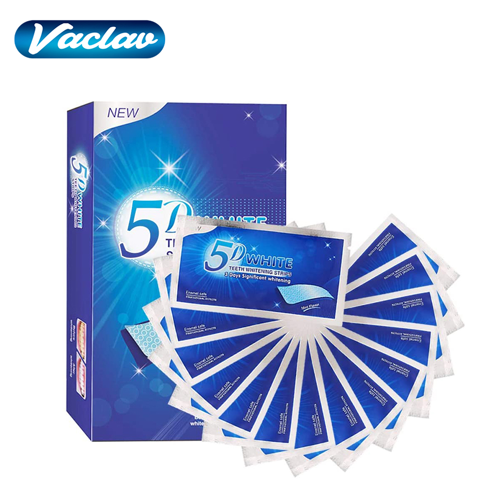 Teeth Whitening Gel Peroxide - 5D White Teeth Whitening Strip Whitening