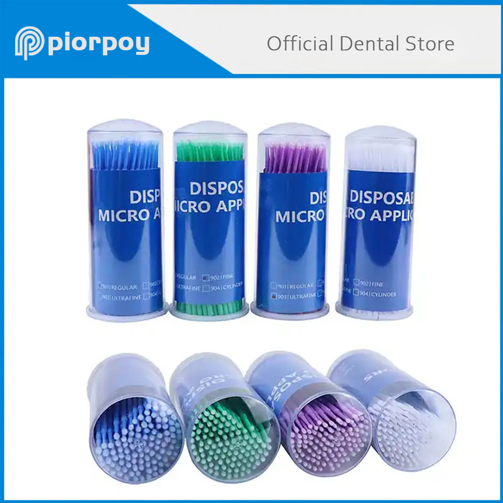 PIORPOY100Pcs/Bottle Dental Di - đánh giá và giá Teeth Whitening Brush