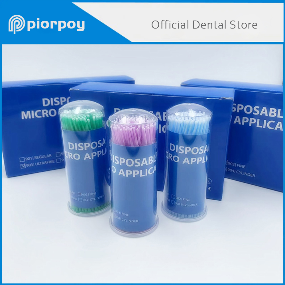 PIORPOY100Pcs/Bottle Dental Di - đánh giá và giá Teeth Whitening Brush