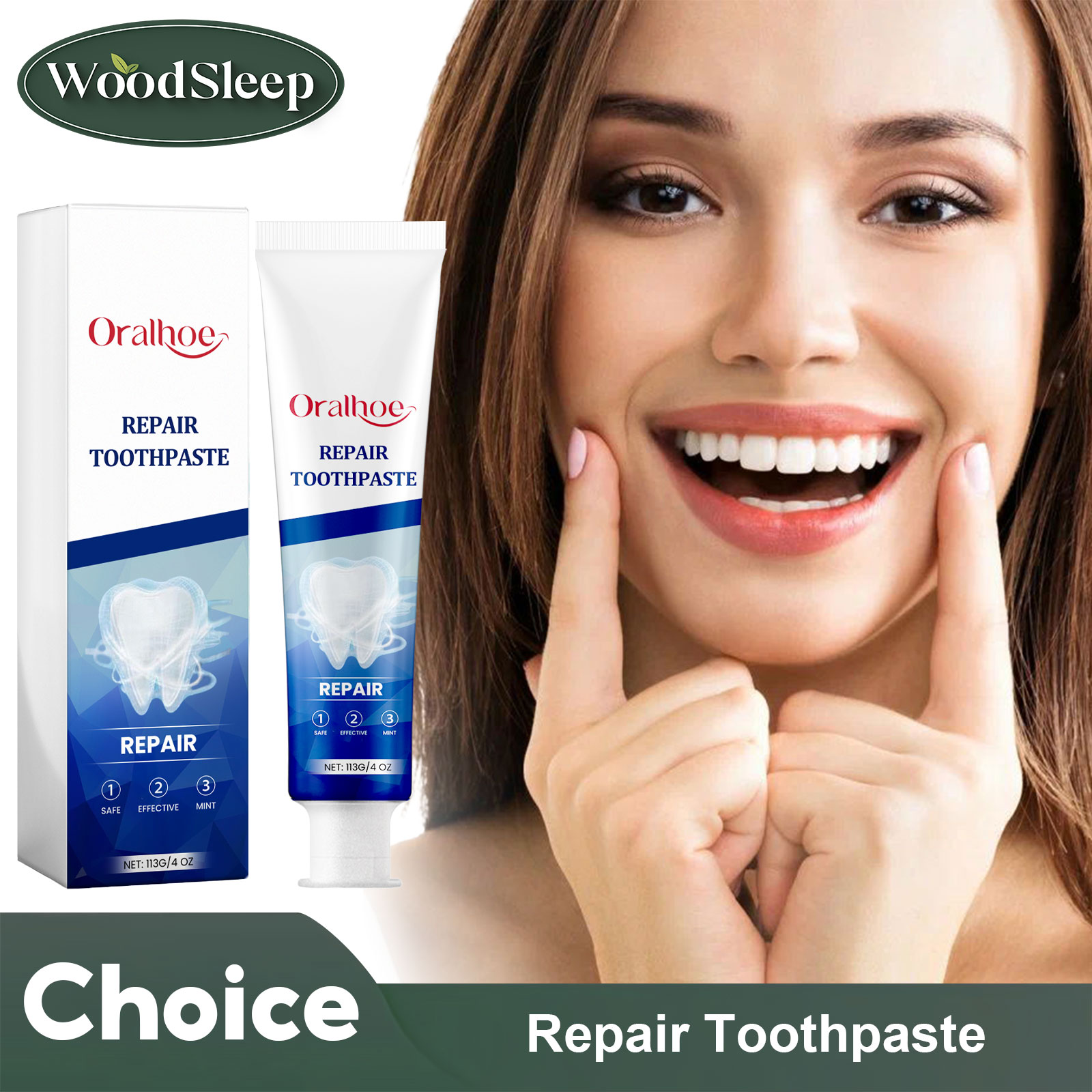 Fluoride Free Toothpaste Denta - đánh giá và giá Teeth Whitening Paste