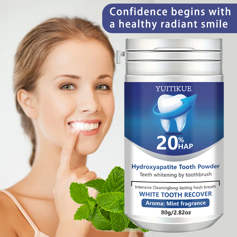 20% Hydroxyapatite Tooth Powde - đánh giá và giá Teeth Whitening Baking Soda