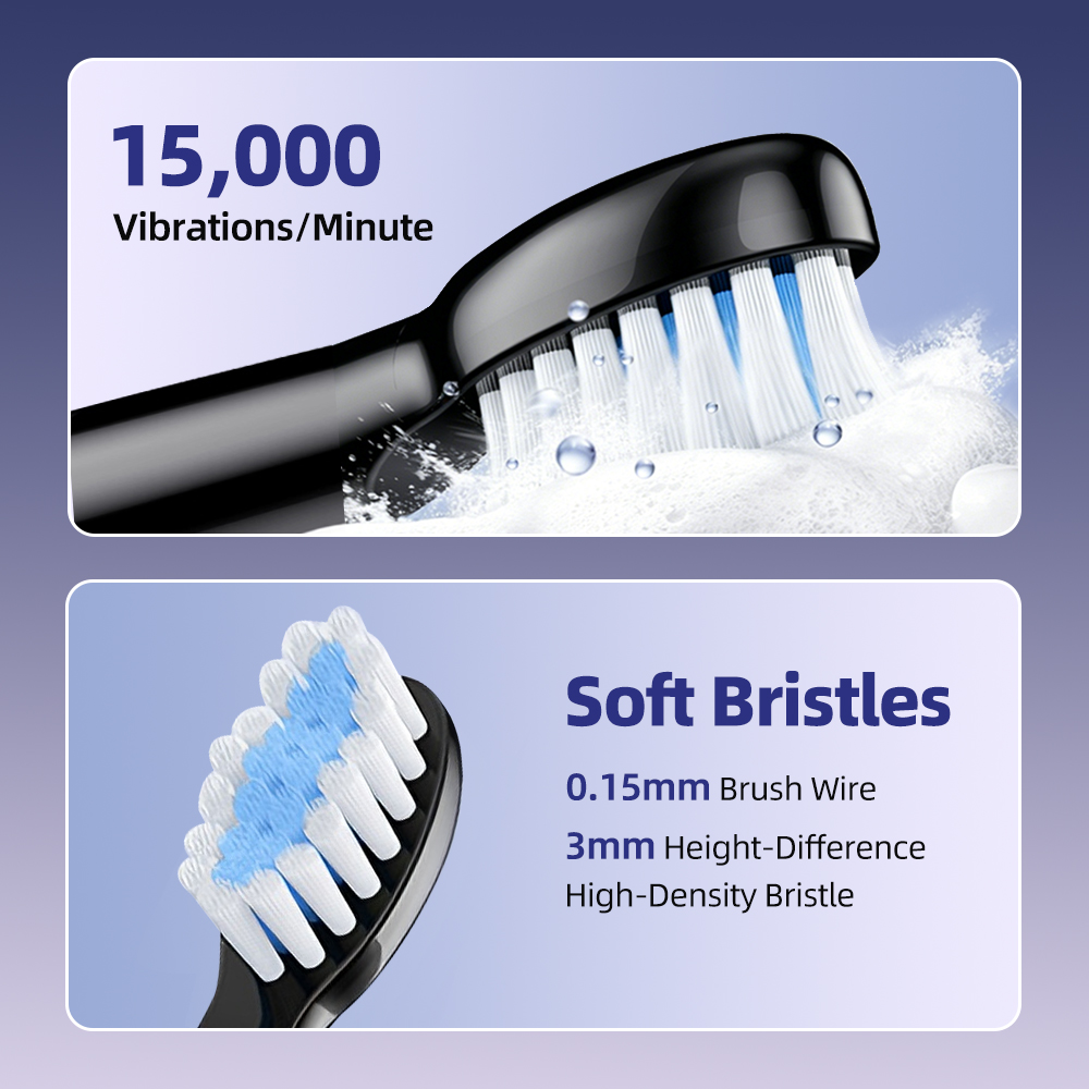 Electric Sonic Toothbrush Rech - đánh giá và giá Teeth Whitening Brush
