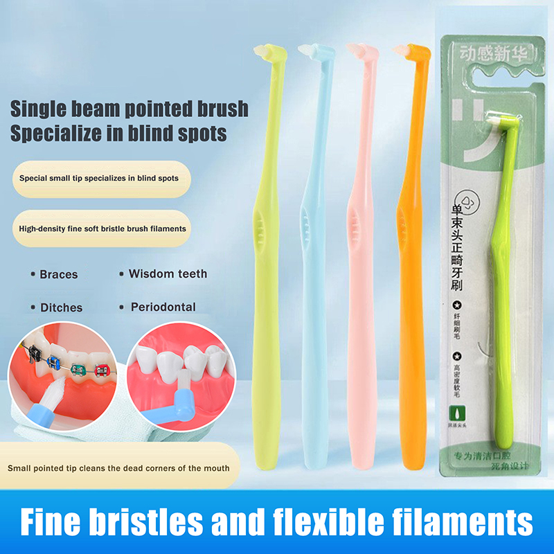 Small Head Single-Beam Teeth C - đánh giá và giá Teeth Whitening Brush