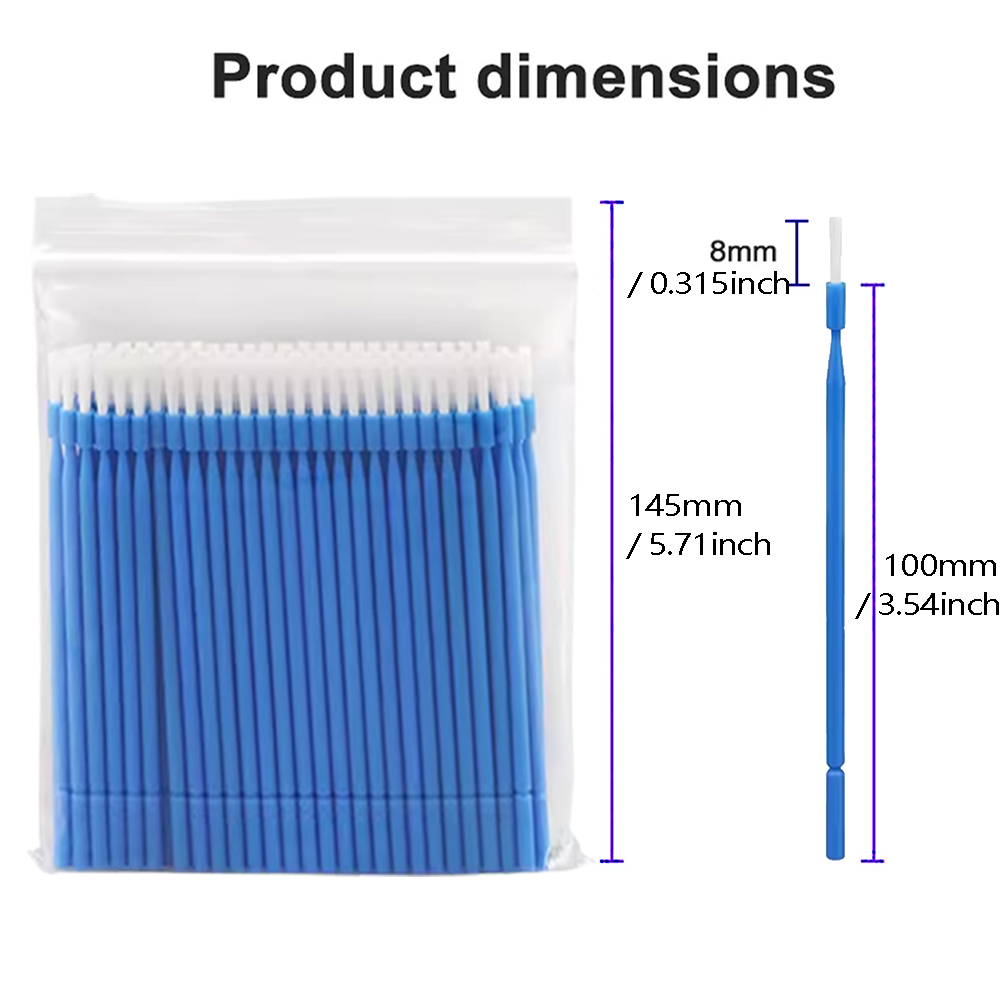 100Pcs Dental Disposable Micro - đánh giá và giá Teeth Whitening Brush