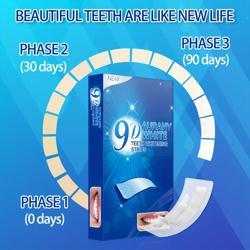 21 Pairs of 9D Aurany White Te - đánh giá và giá Teeth Whitening Gel Peroxide