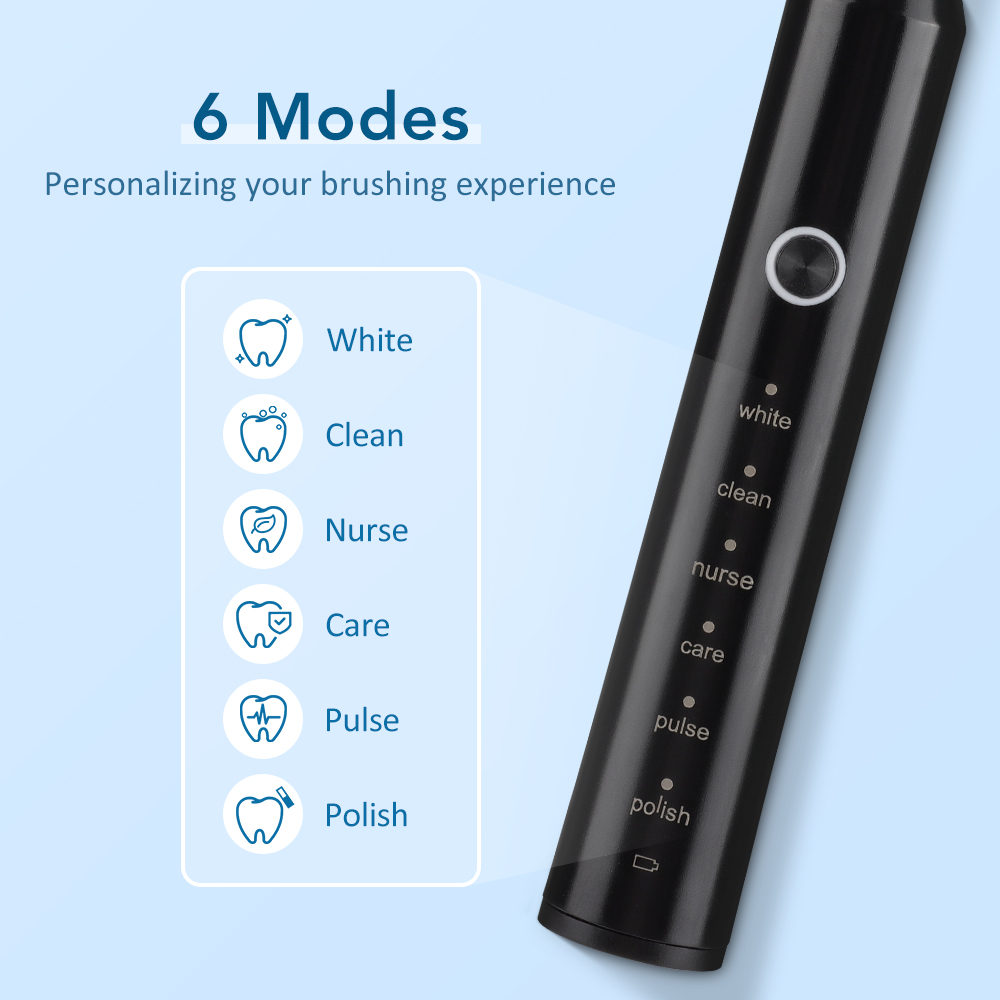 Rechargeable Electric Toothbru - đánh giá và giá Teeth Whitening Brush