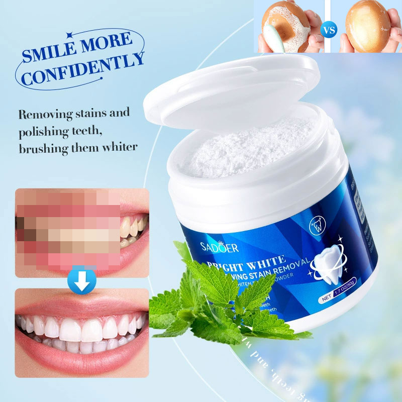 Teeth Whitening Powder Bleachi - đánh giá và giá Teeth Whitening Baking Soda