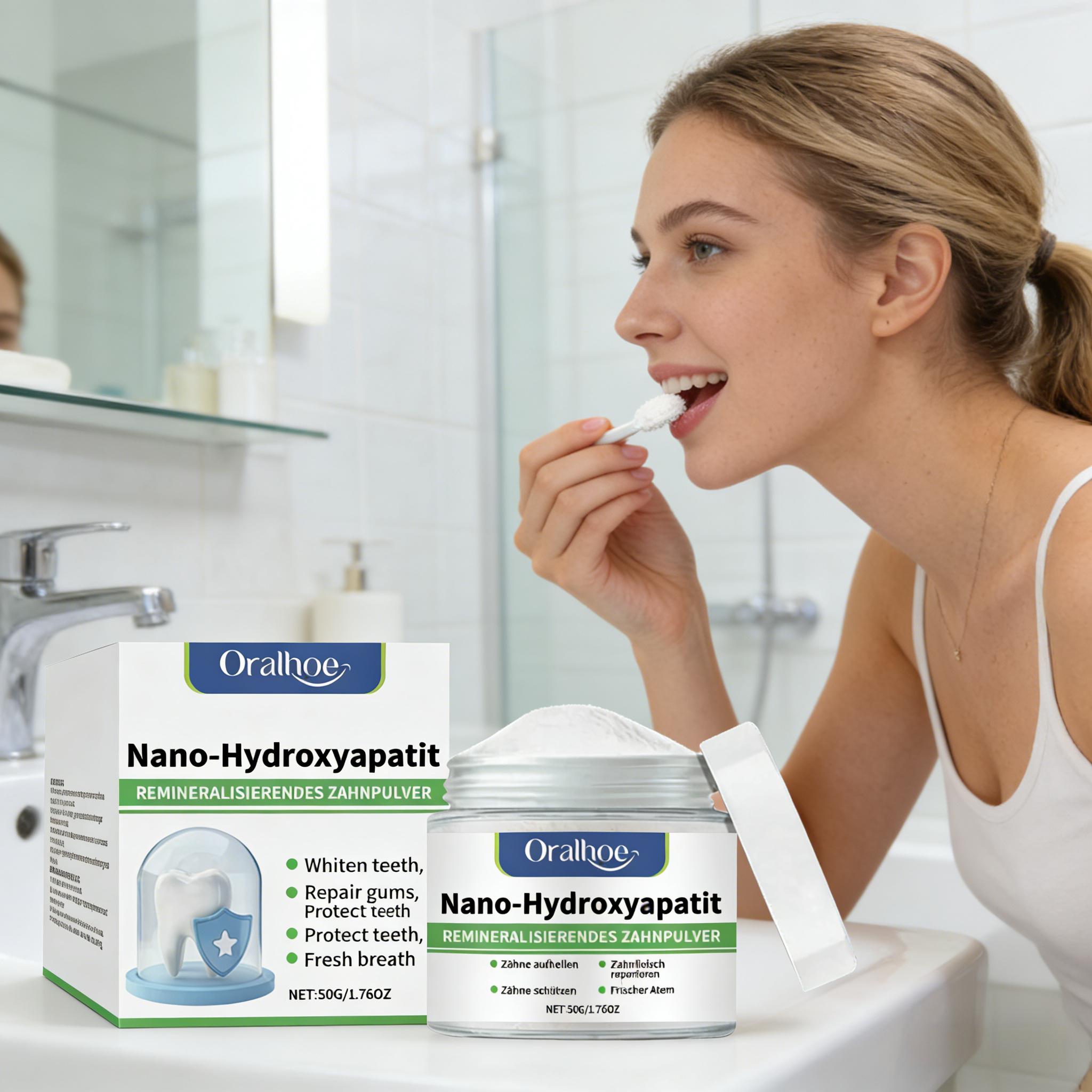 Oralhoe Whitening Tooth Powder - đánh giá và giá Teeth Whitening Zimba