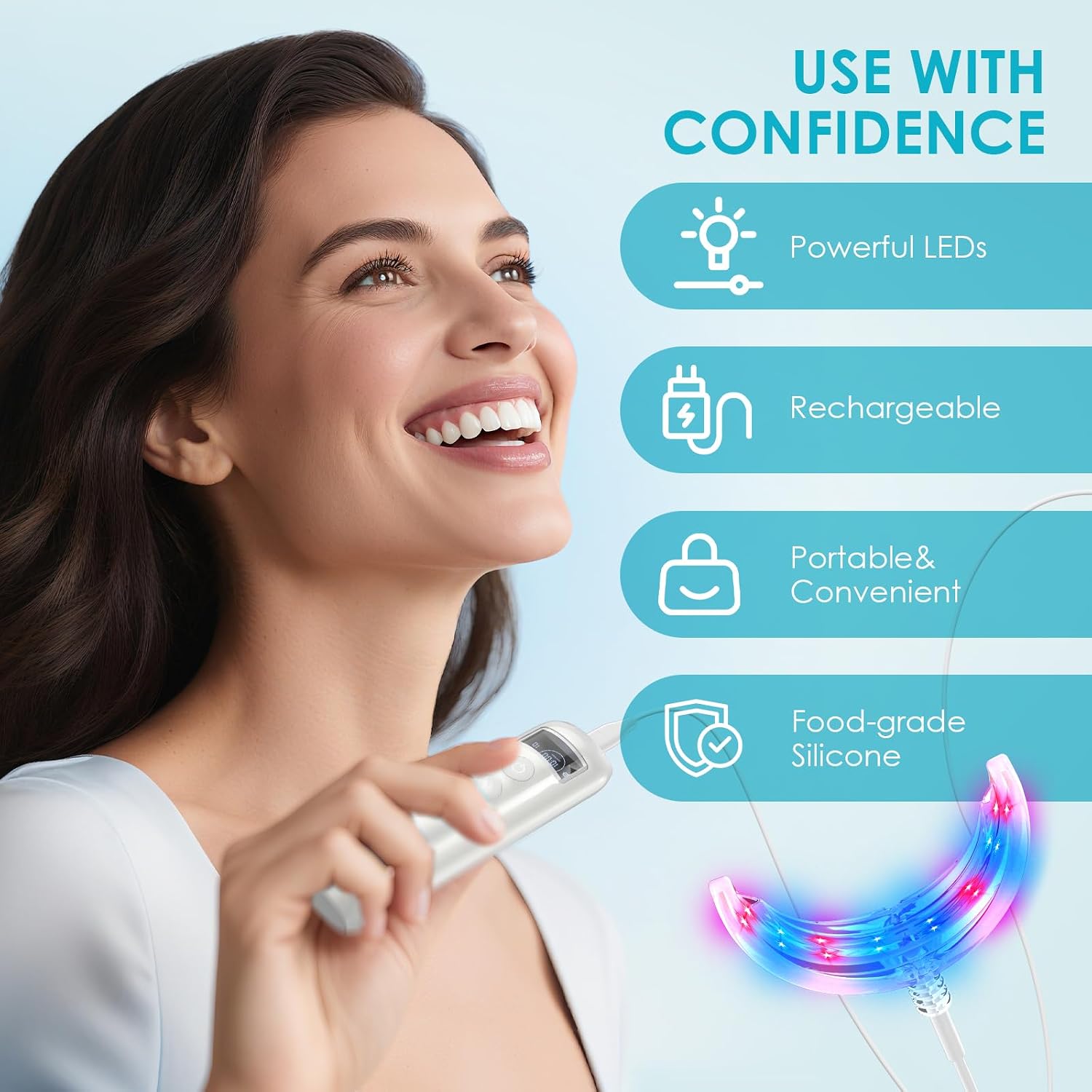 Teeth Whitening Accelerator 16 - đánh giá và giá Teeth Whitening With Trays