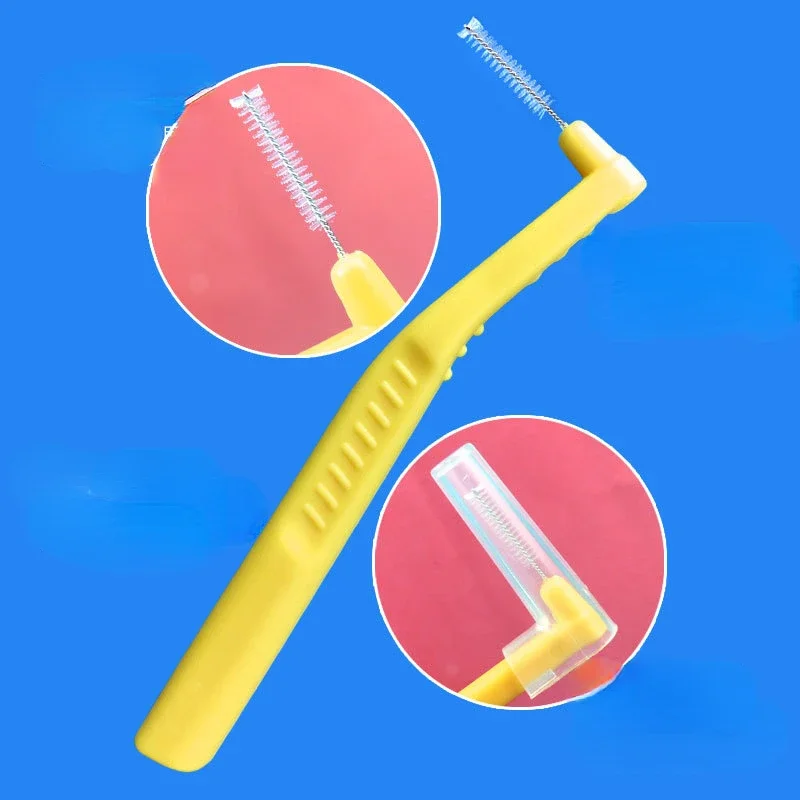 10Pcs L Shape Push-Pull Interd - đánh giá và giá Teeth Whitening Brush