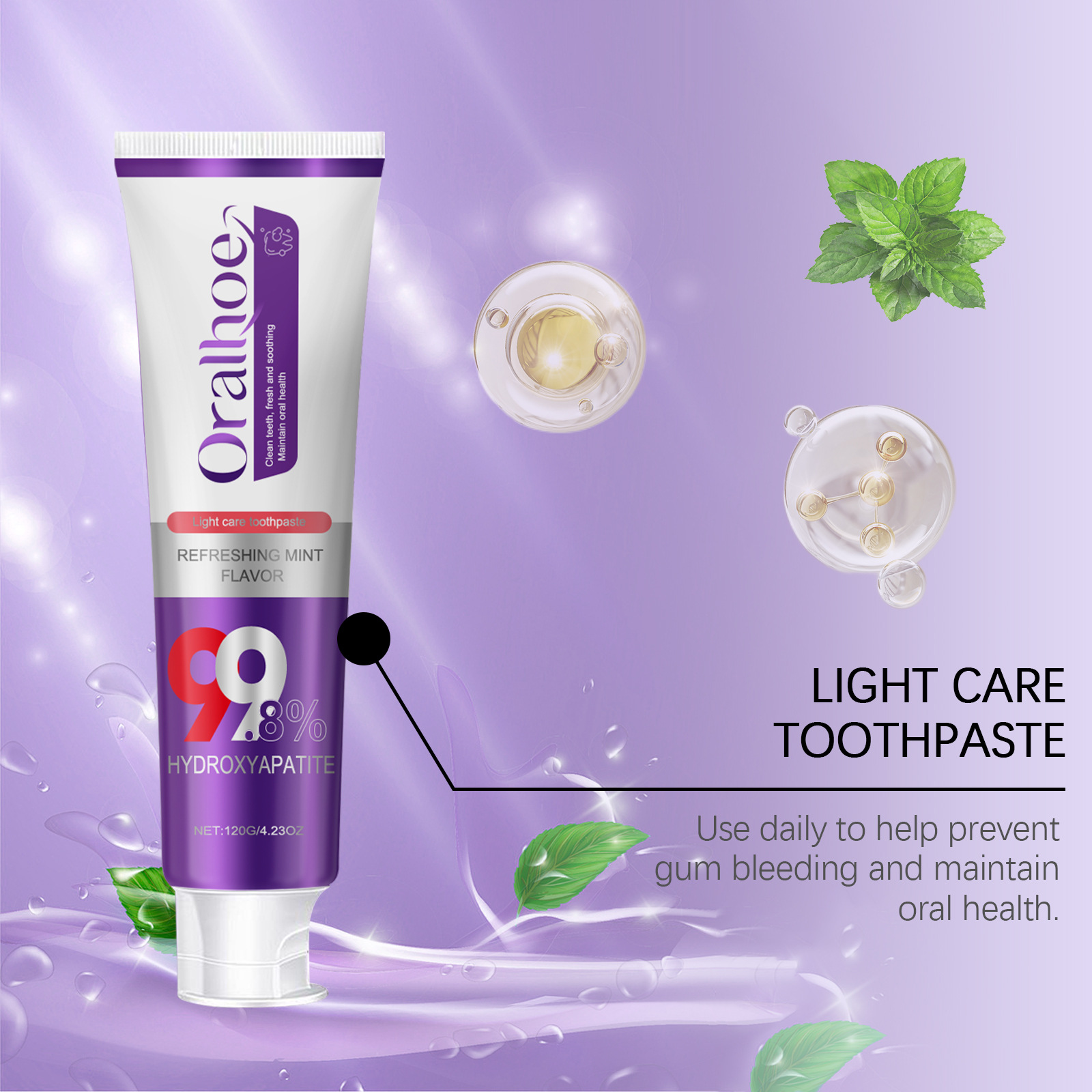 Oralhoe Baking Soda Teeth W-hi - đánh giá và giá Teeth Whitening Baking Soda