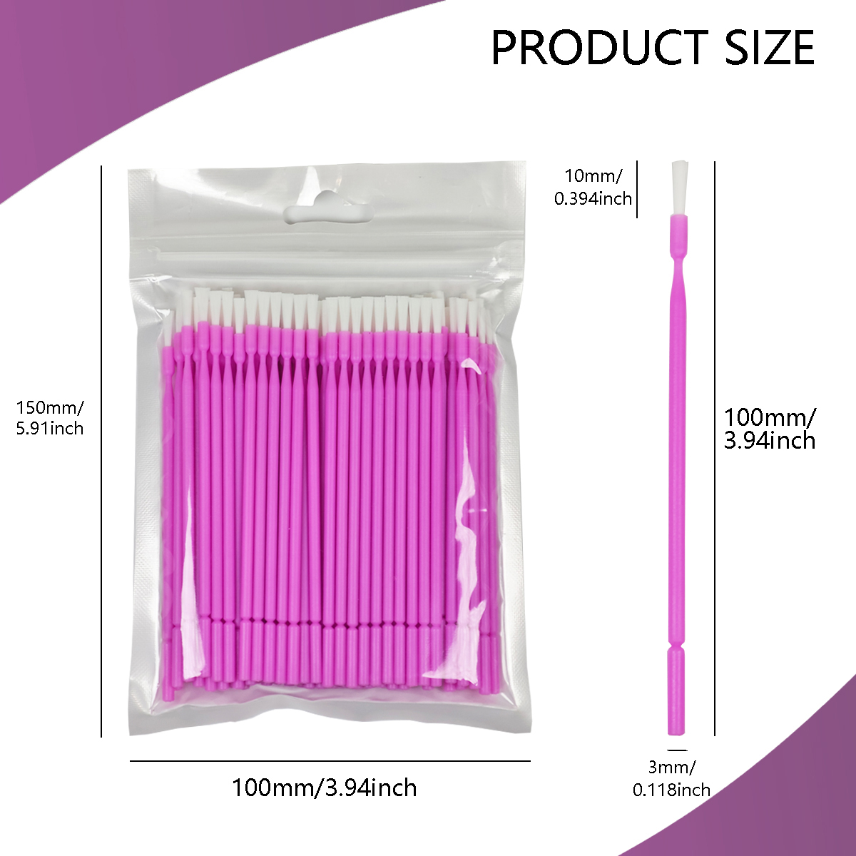 100Pcs Dental Disposable Micro - đánh giá và giá Teeth Whitening Brush
