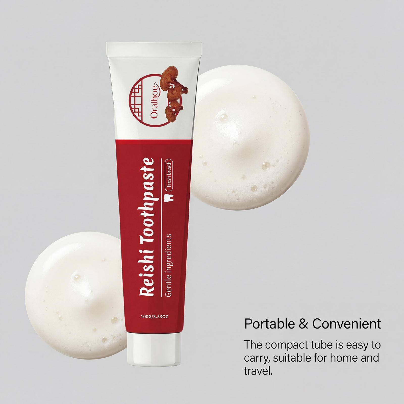 Lingzhi Herbal Toothpaste Teet - đánh giá và giá Teeth Whitening Paste