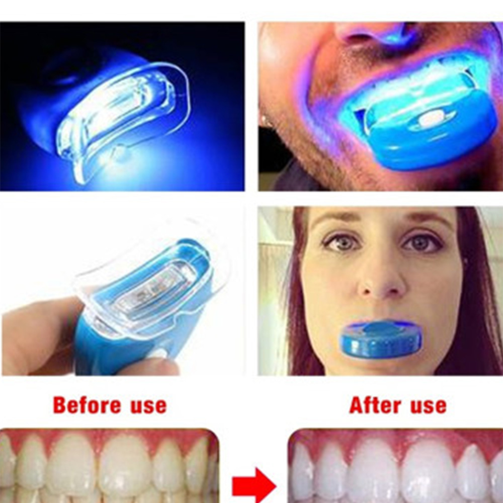 Mới Led Xanh Dương Làm Trắng R - đánh giá và giá Teeth Whitening Uv Light