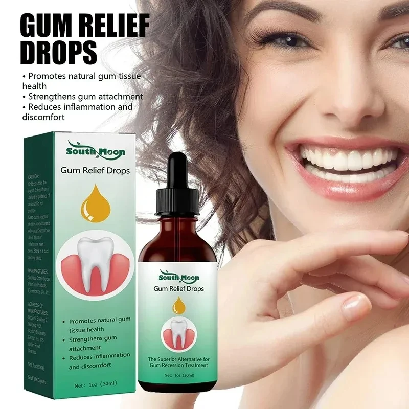 Gum Repair Drops Relieve Reced - đánh giá và giá Teeth Whitening Paste