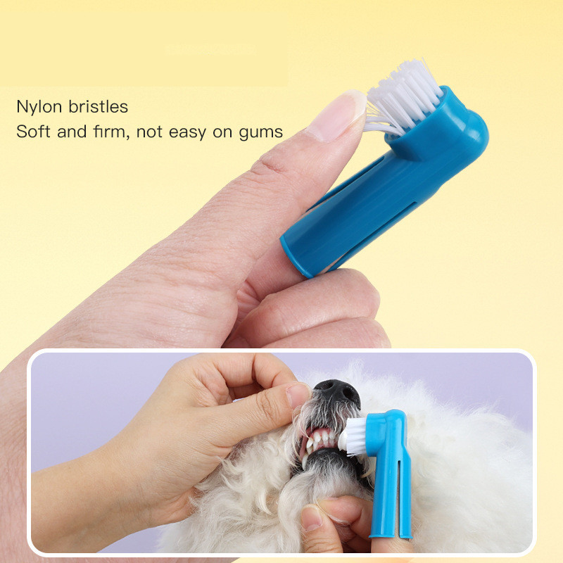 Soft Pet Finger Dog Toothbrush - đánh giá và giá Teeth Whitening Brush