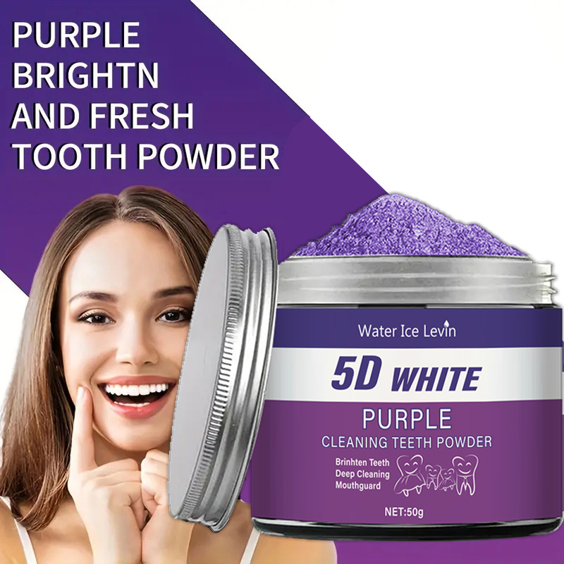 Purple Teeth Whitening Powder, - đánh giá và giá Teeth Whitening Zimba