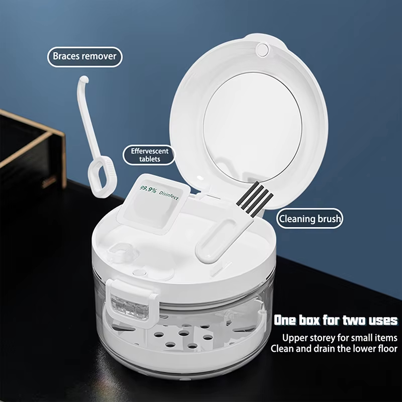 Portable Orthodontic Retainer  - đánh giá và giá Teeth Whitening Brush