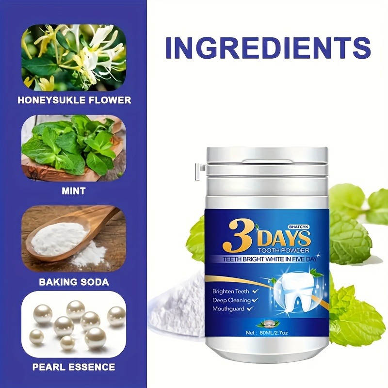 1Pcs Teeth Whitening Powder, T - đánh giá và giá Teeth Whitening Zimba