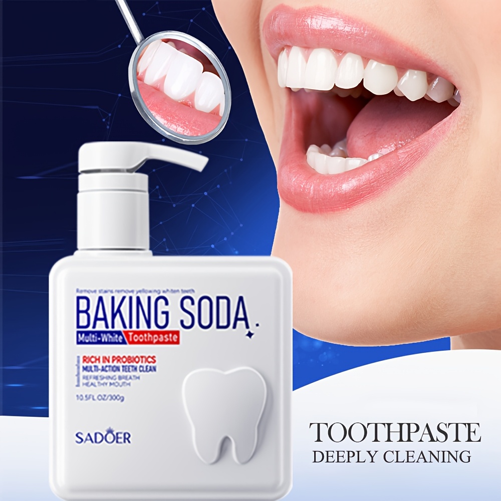 Cleansing Baking Soda Probioti - đánh giá và giá Teeth Whitening Baking Soda