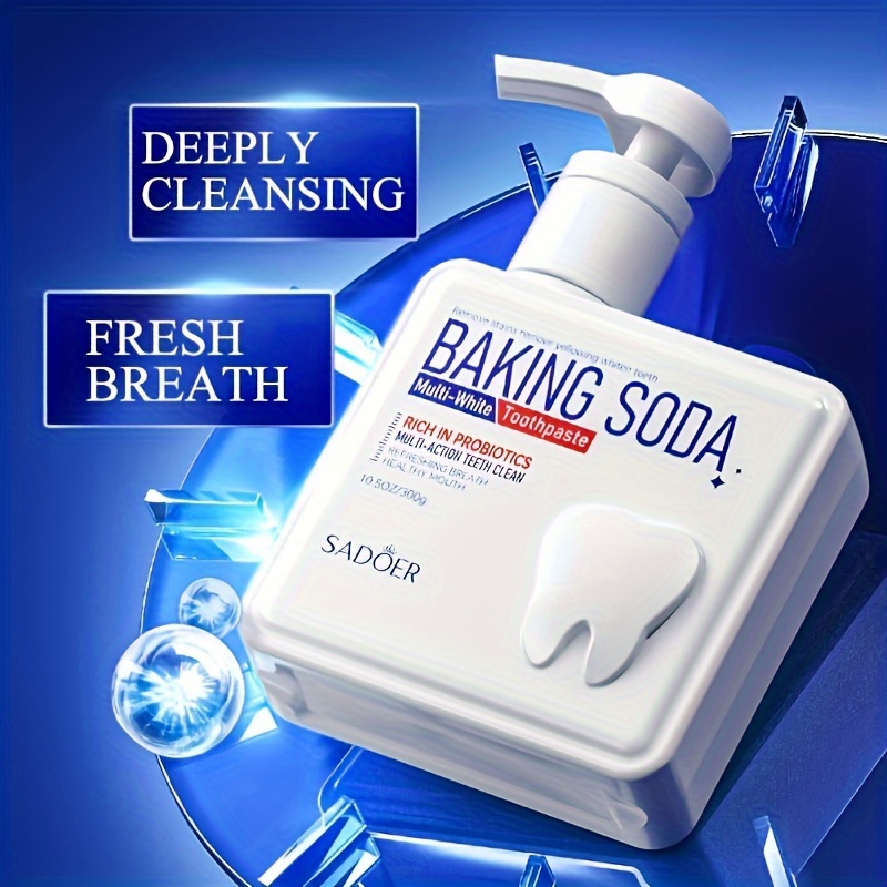 Cleansing Baking Soda Probioti - đánh giá và giá Teeth Whitening Baking Soda